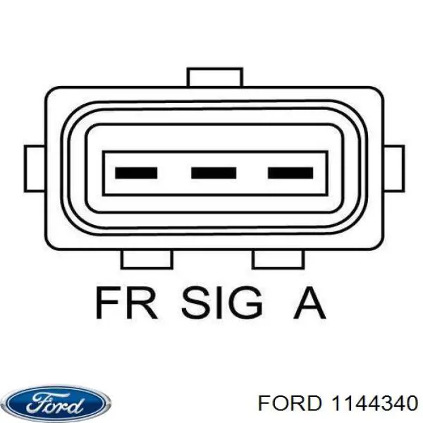 1144340 Ford Впускной клапан