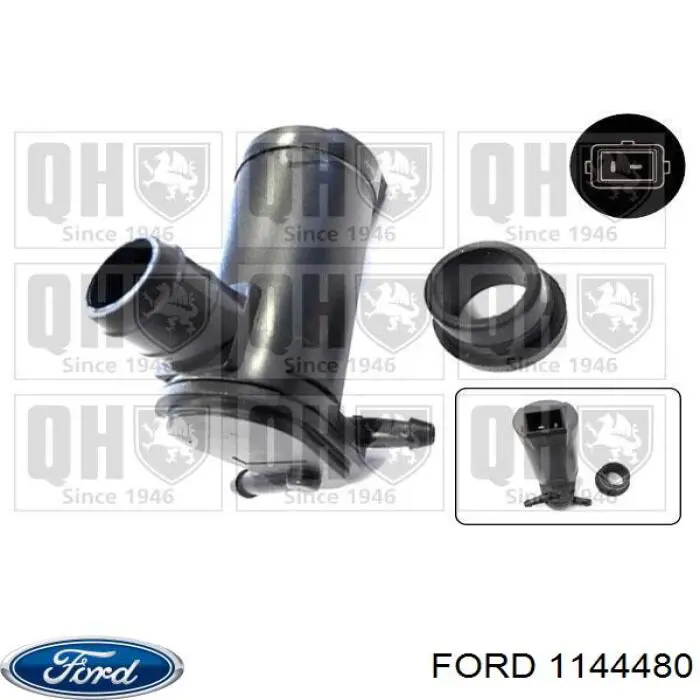 Моторчик омывателя стекла передний/задний Ford 1144480 цена, от 4.97 USD