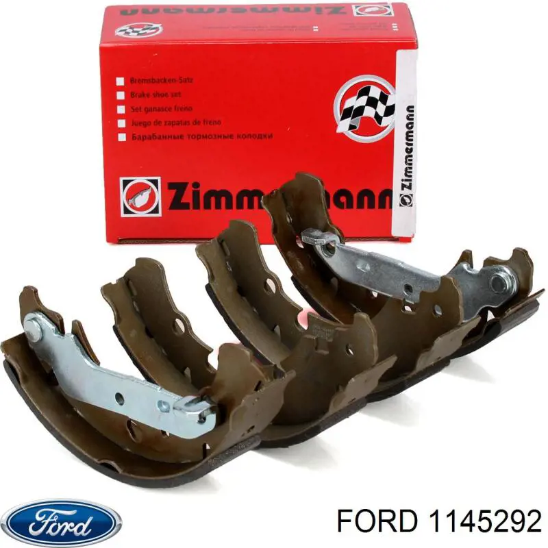 Купить 1145292 Ford Задние барабанные тормозные колодки