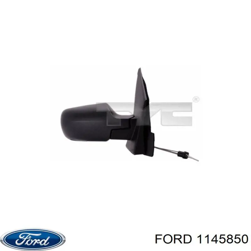 Зеркальный элемент правый Ford 1145850