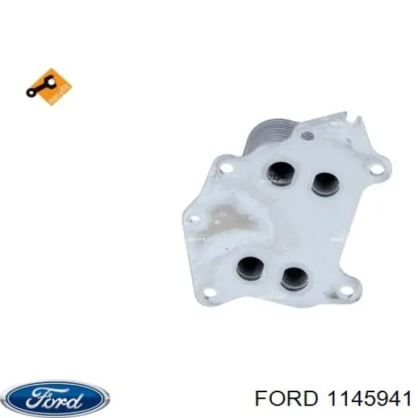 Радиатор масляный (холодильник), под фильтром 1145941 Ford