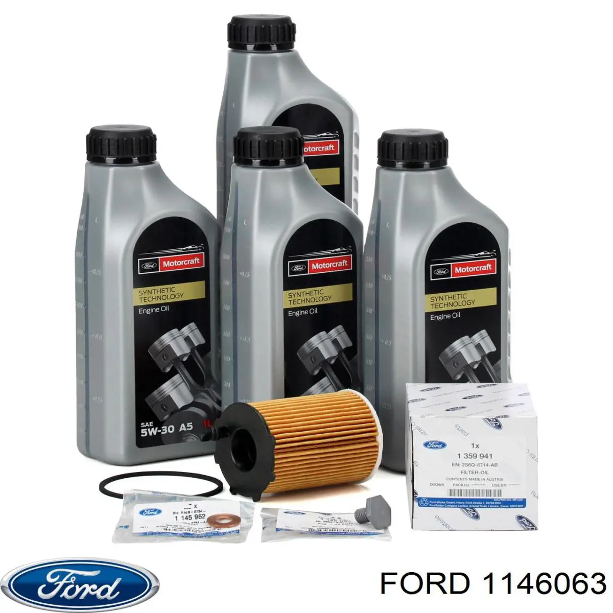Купить 1146063 Ford Пробка поддона двигателя