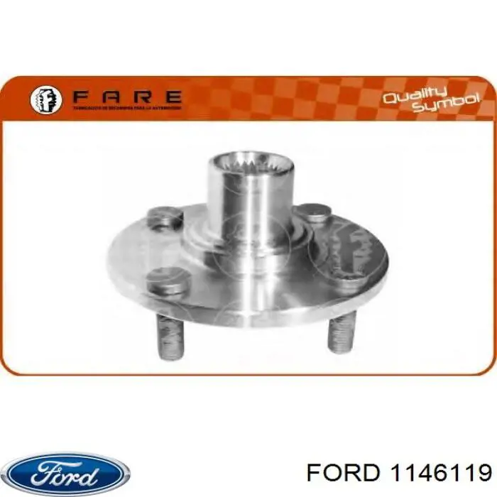 Ступицы передних колес Ford 1146119 цена, от 21.06 USD