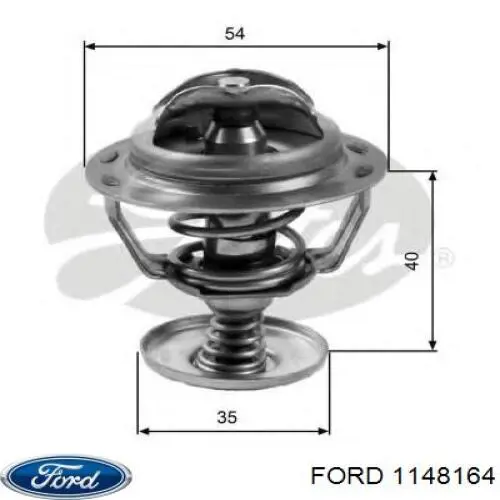 Термостат в корпусе Ford 1148164 цена, от 8.87 USD