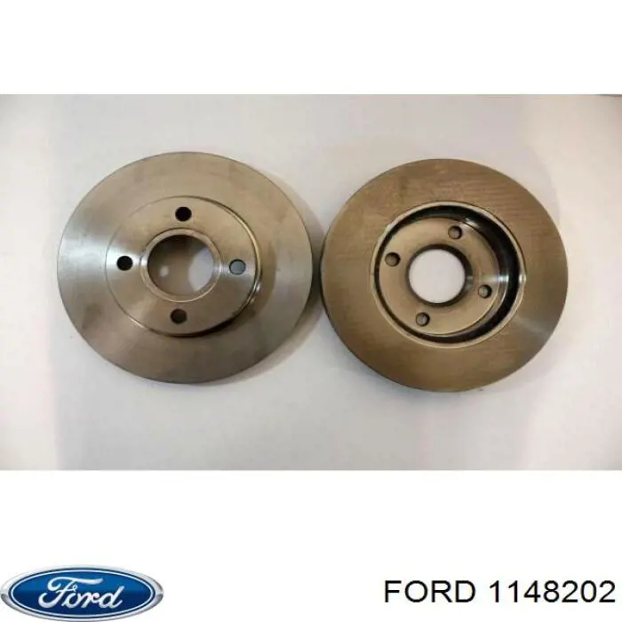 1148202 Ford диск тормозной передний