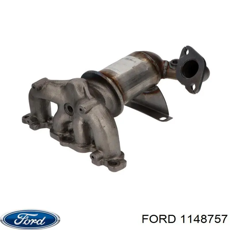 Коллектор выпускной Ford 1329252