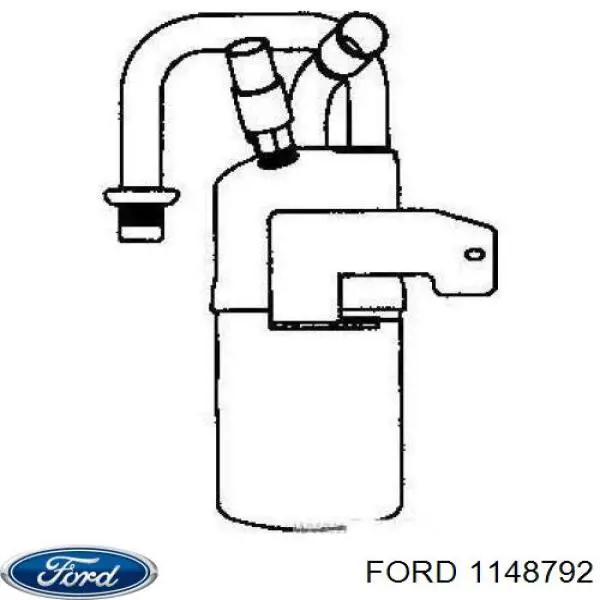 Осушитель кондиционера Ford 1148792 цена, от 36.27 USD