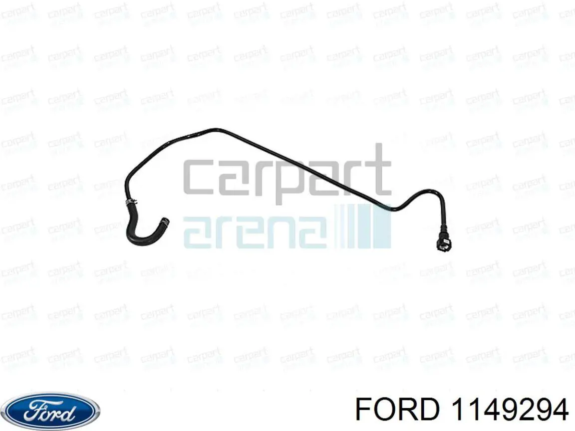 Шланг расширительного бачка верхний Ford 1441176 цена, от 8.36 USD