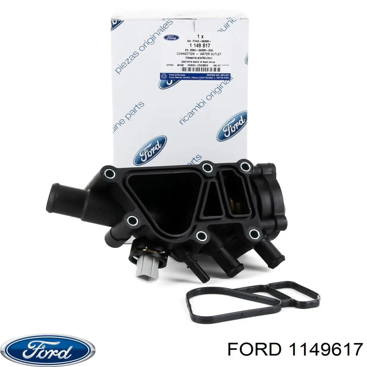 Кожух термостата Ford 1149617 цена, от 26.92 USD