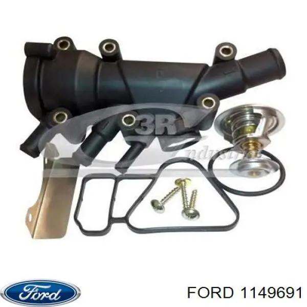 Корпус термостата 1149691 Ford