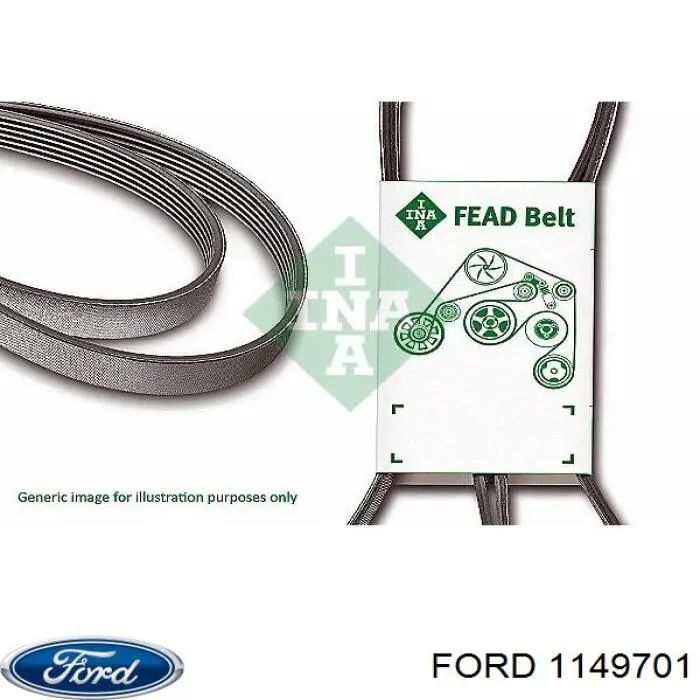 Купить 1149701 Ford Ремень приводной