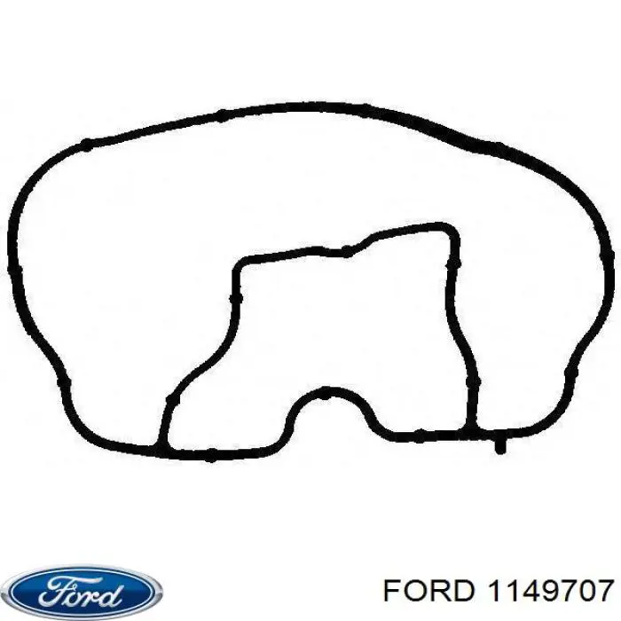 Купить 1149707 Ford Прокладка впускного коллектора