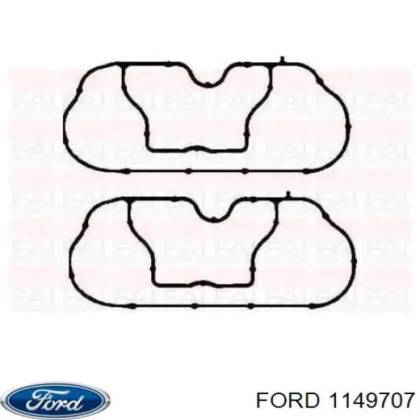 Прокладка всасывающего коллектора Ford 1149707 цена, от 10.14 USD