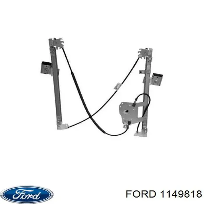 Стеклоподъемник передней правой двери Ford 1138208 цена, от 38.67 USD