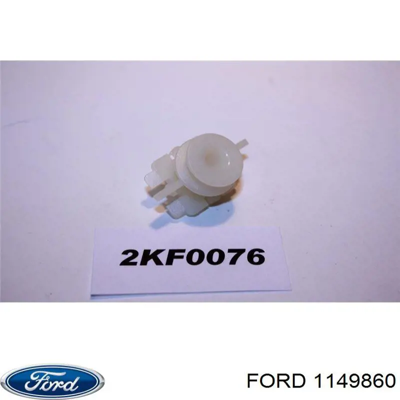 Braçadeira de fixação das luzes para Ford Fiesta (JH, JD)