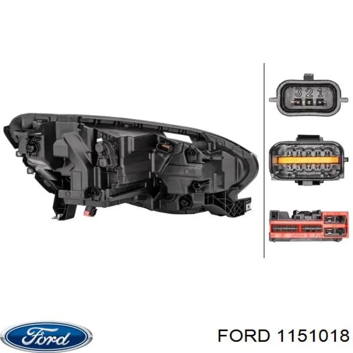  Ford 1151018 цена, от 2.53 USD