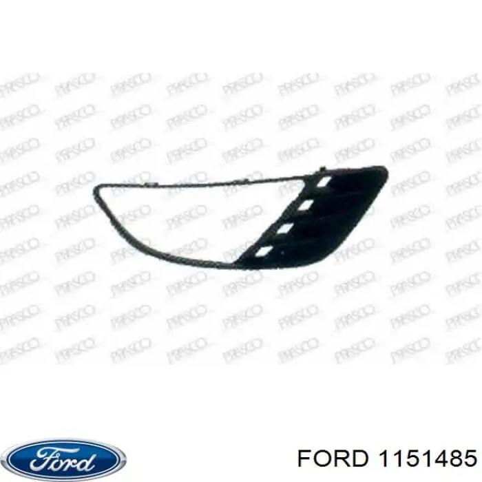 Заглушка, решетка противотуманных фар бампера переднего, правая Ford 1151485 цена, от 7.05 USD