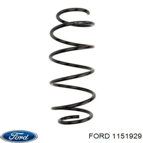 Пружина амортизатора передняя Ford 1151929 цена, от 29.13 USD