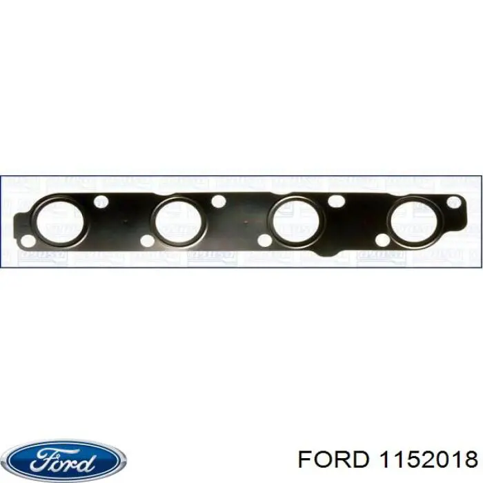 1152018 Ford прокладка коллектора