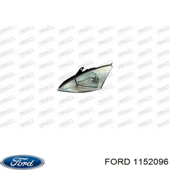 1152096 Ford фара правая