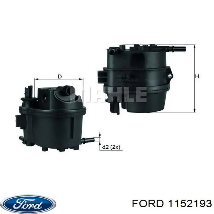 1152193 Ford топливный фильтр