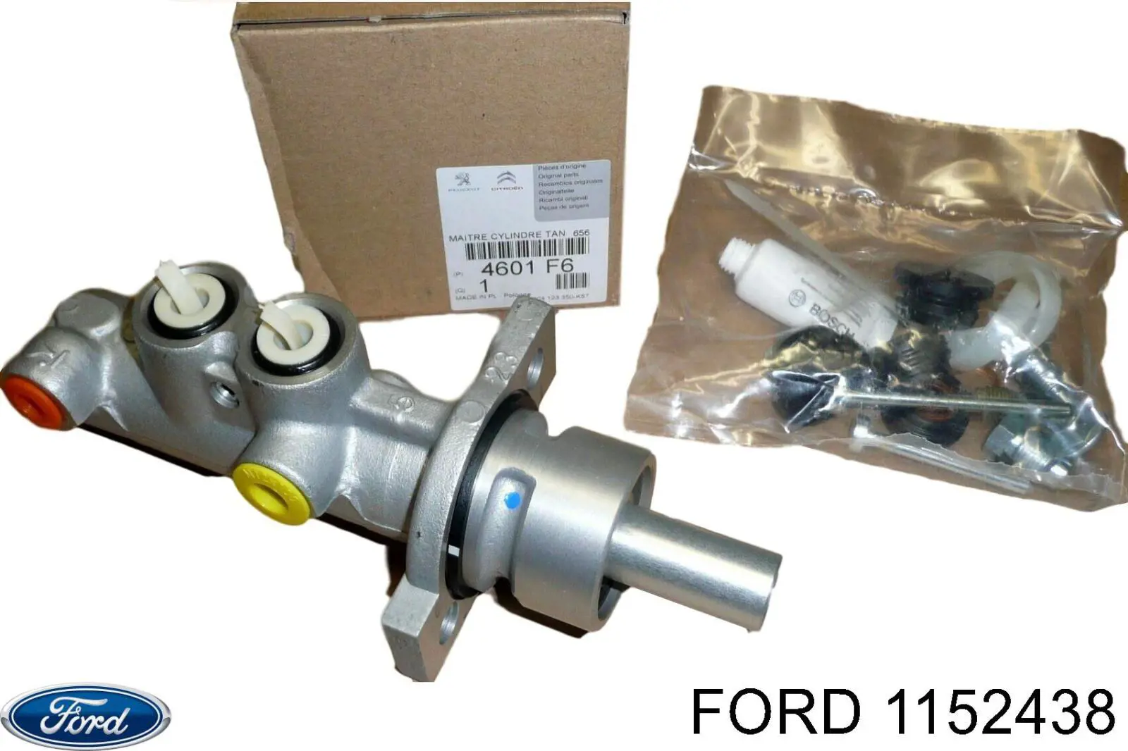 Купить 1152438 Ford Главный тормозной цилиндр