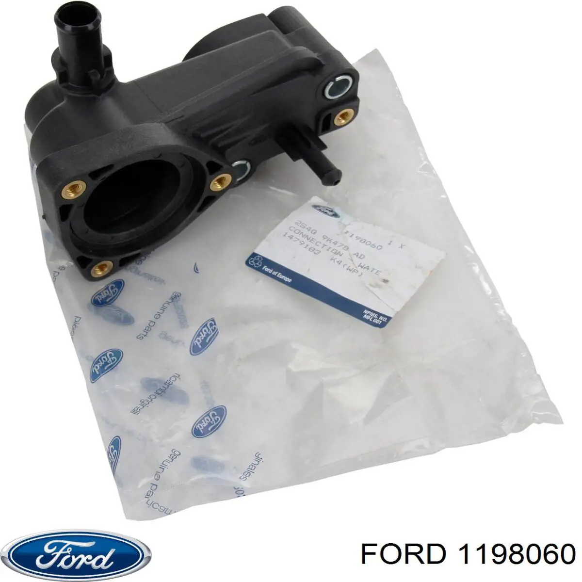 Кожух термостата Ford 1198060 цена, от 15.12 USD