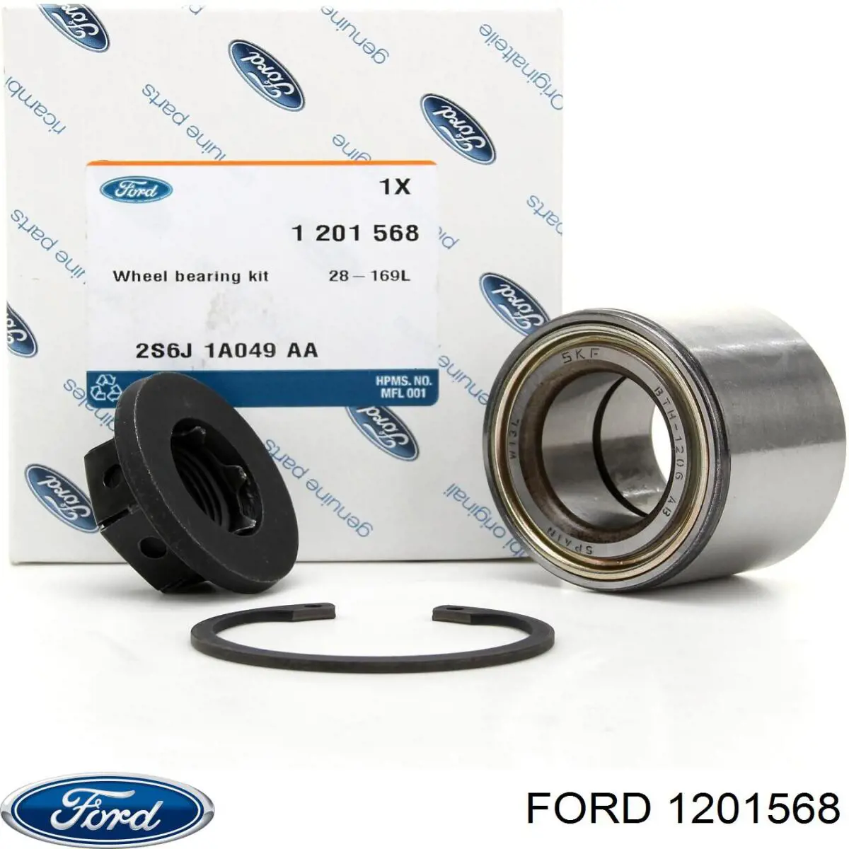 Купить 1201568 Ford Подшипник задней ступицы