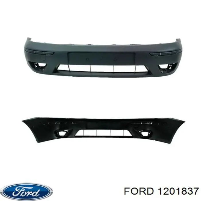 Передний бампер 1201837 Ford