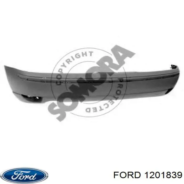 Купить 1201839 Ford Задний бампер
