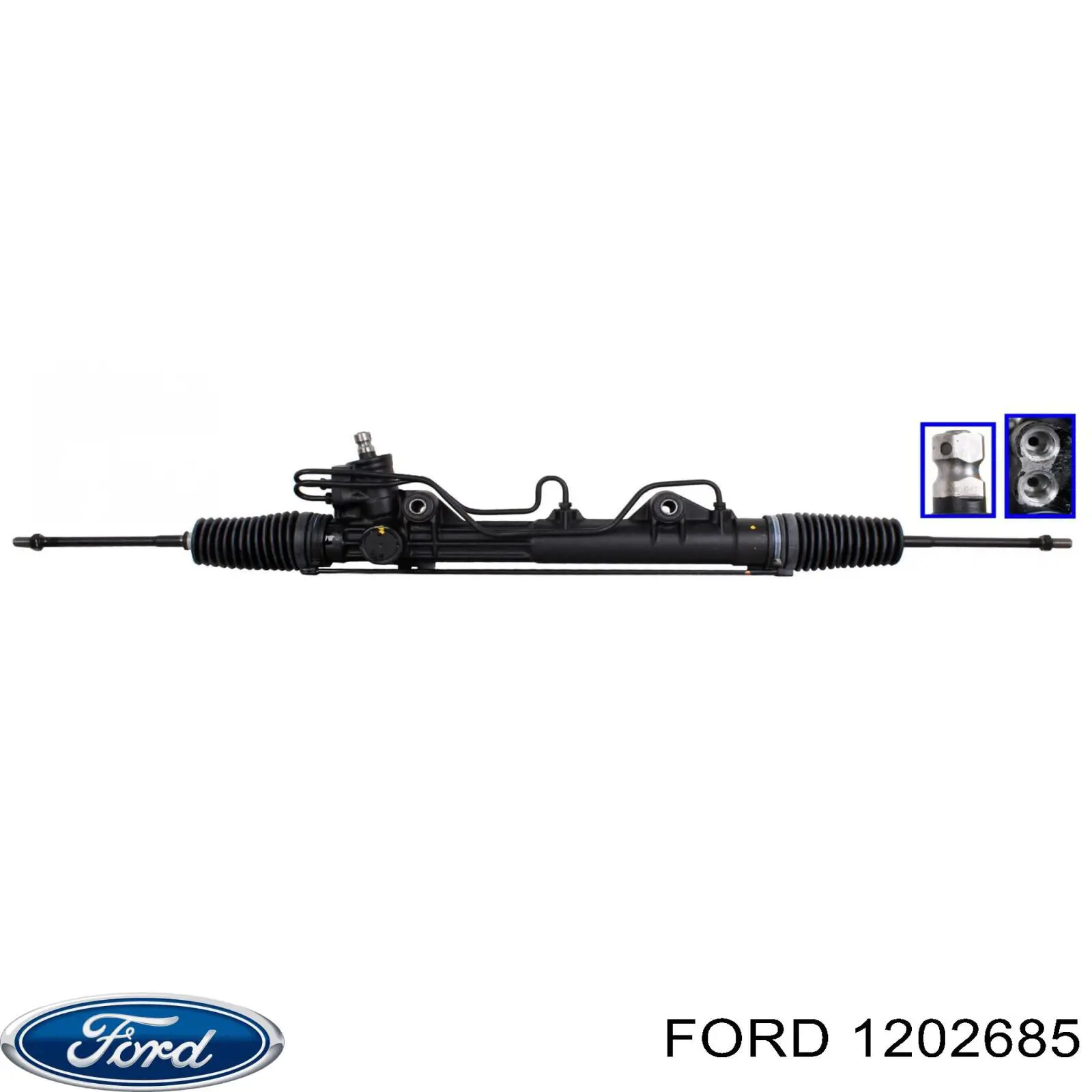 Реечный рулевой механизм Ford 1202685 цена, от 207.28 USD