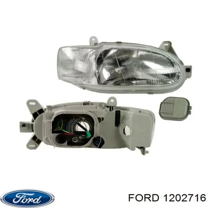 Правая фара 1106914 Ford
