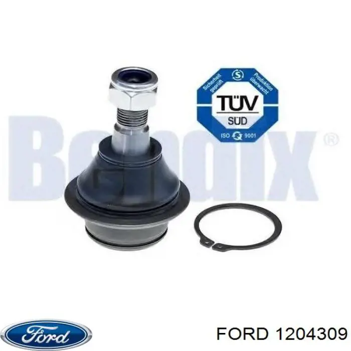 Правое боковое зеркало 1204309 Ford