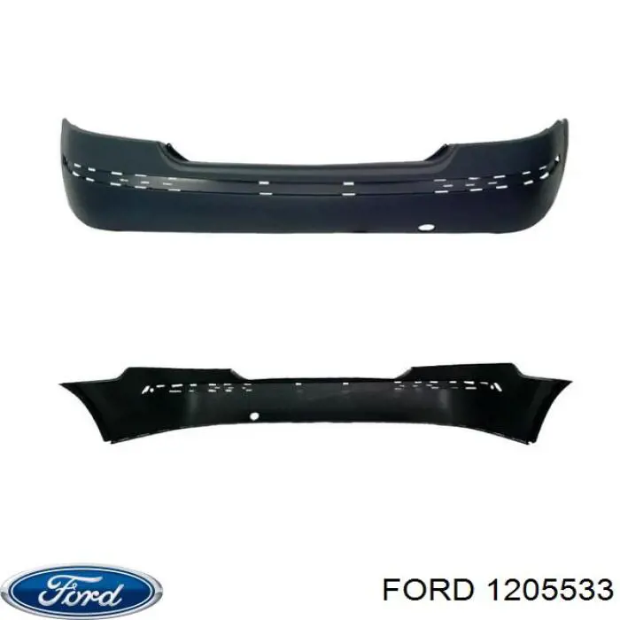 Купить 1205533 Ford Задний бампер