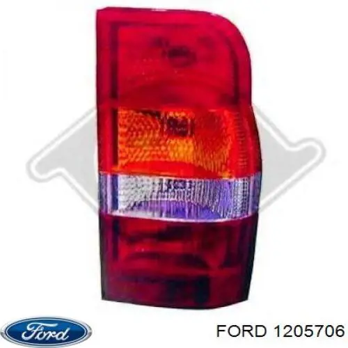 Задняя левая фара Ford 1205706 цена, от 19.58 USD