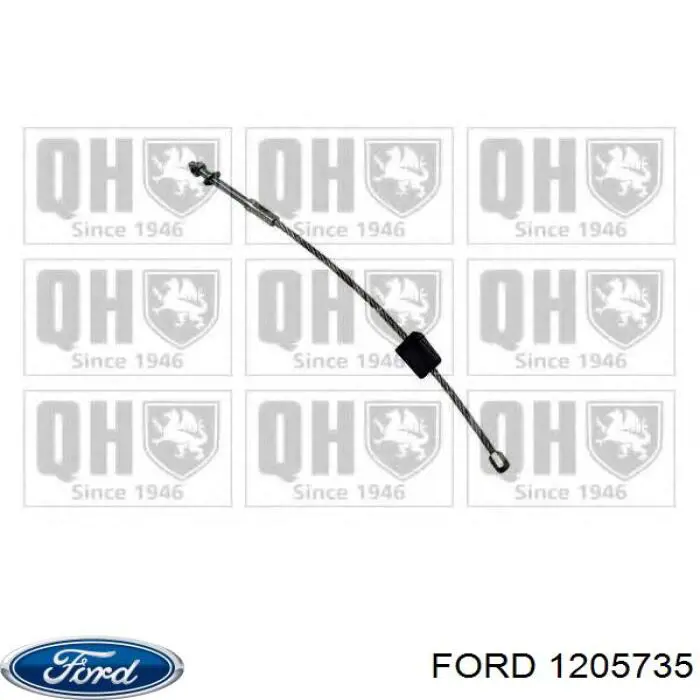 Купить 1205735 Ford Передний трос ручника