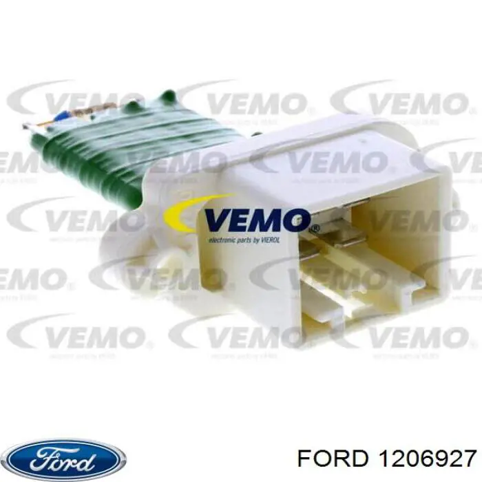 1206927 Ford резистор (сопротивление вентилятора печки (отопителя салона))