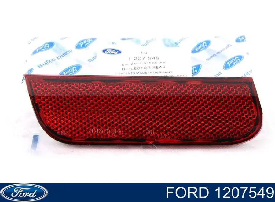 Отражатель бампера заднего правый Ford 1207549 цена, от 41.11 USD