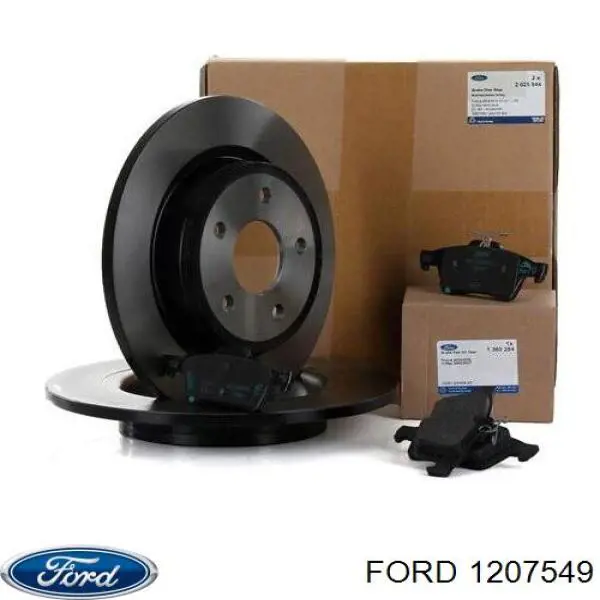 Правый катафот заднего бампера 1207549 Ford