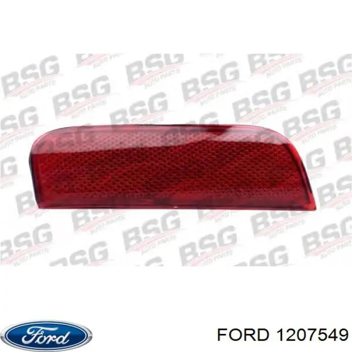 Отражатель бампера заднего правый Ford 1207549 цена, от 41.11 USD