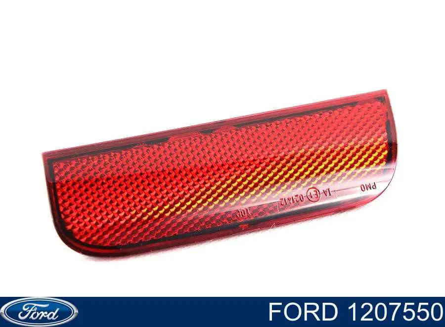 Retrorrefletor (refletor) do pára-choque traseiro esquerdo para Ford Fusion (JU)