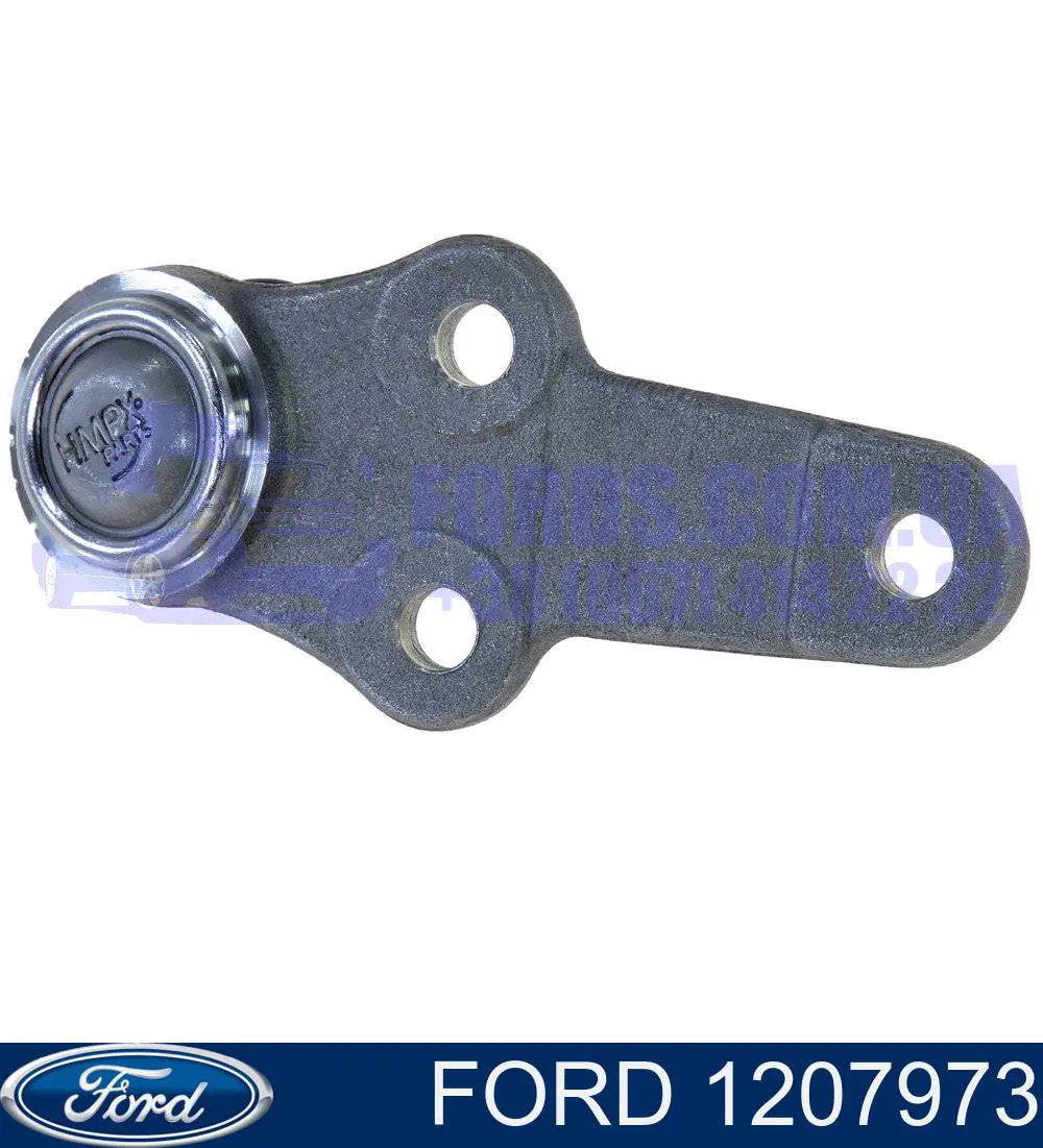1207973 Ford braço oscilante inferior direito de suspensão dianteira