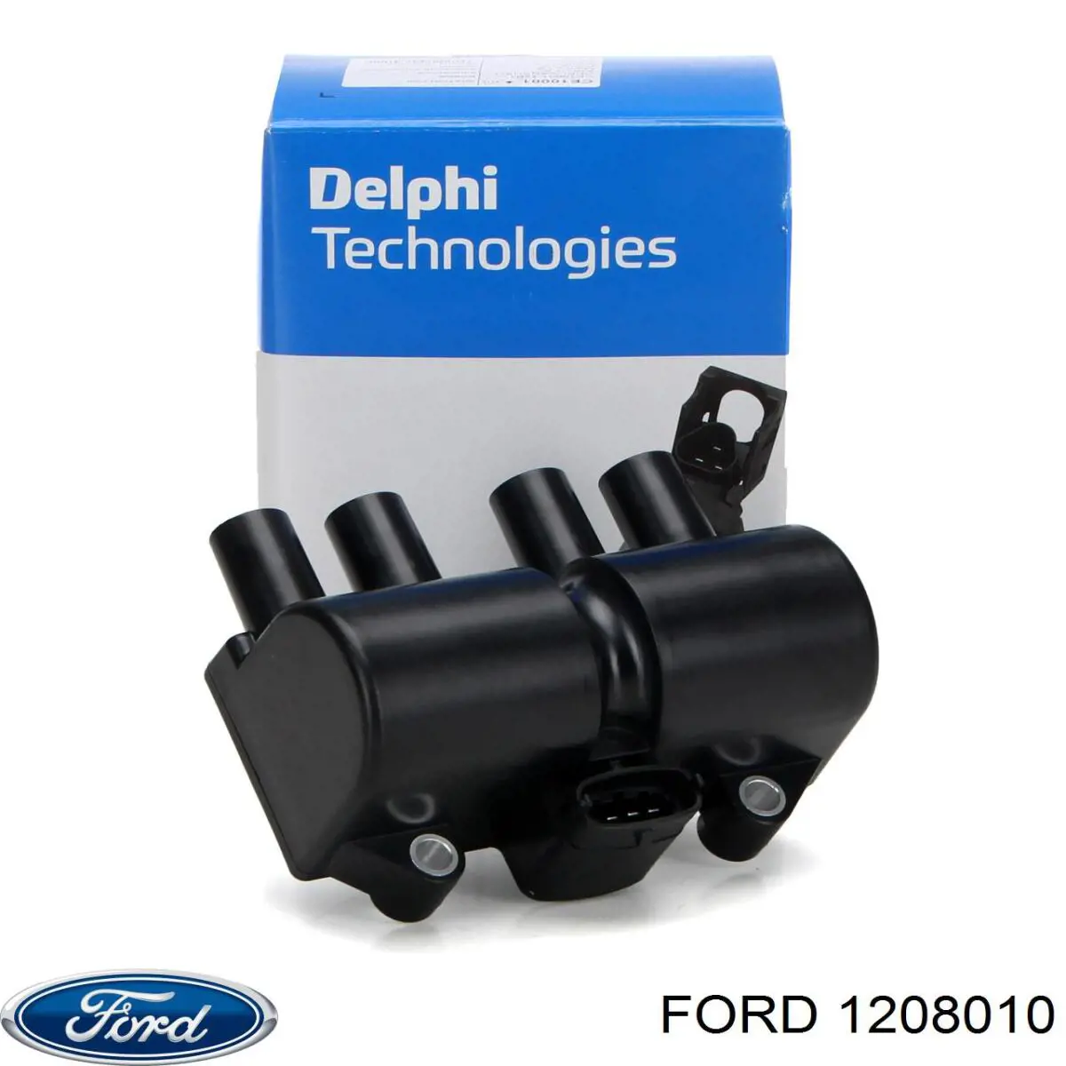 1208010 Ford ободок (окантовка фары противотуманной правой)
