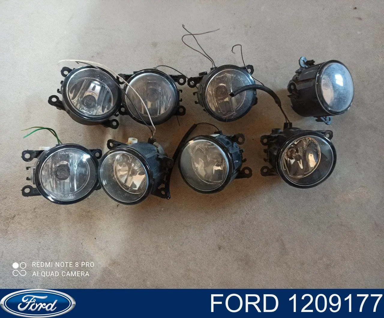 Противотуманки 1209177 Ford