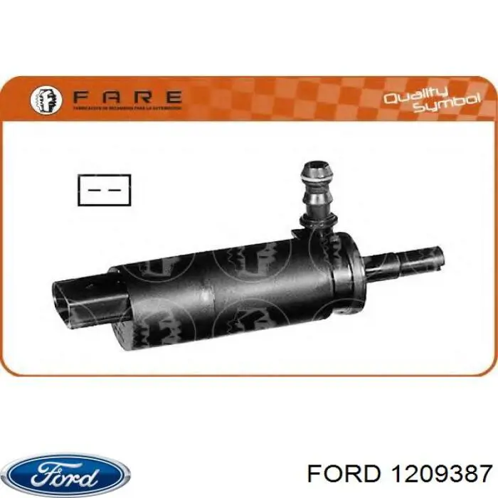 Насос-мотор омывателя фар Ford 1209387 цена, от 8.86 USD