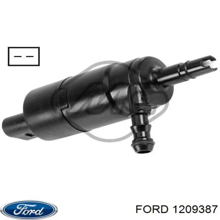 Купить 1209387 Ford Насос омывателя фар