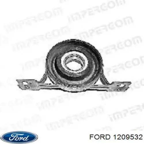 Купить 2N1117A881BG Ford Кронштейн бампера заднего внешний правый
