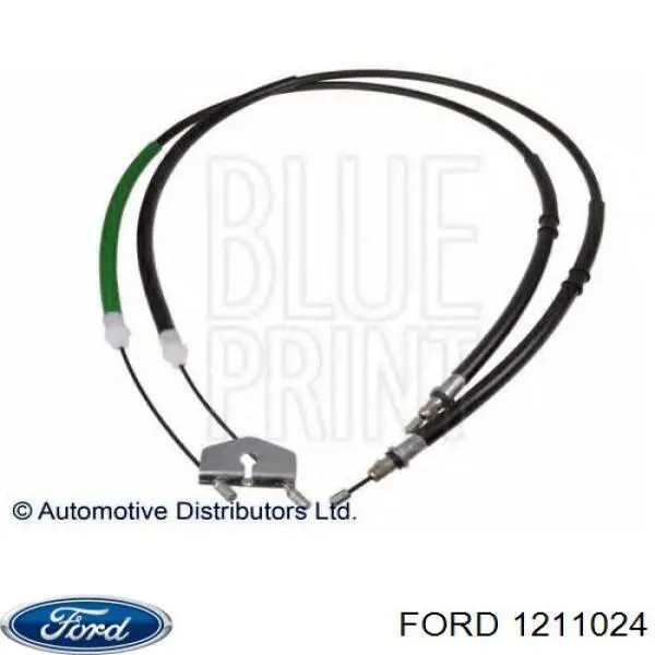 1211024 Ford трос ручного тормоза задний правый/левый