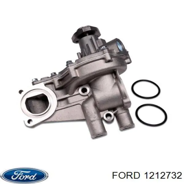 Bomba de agua, completo con caja 1212732 Ford