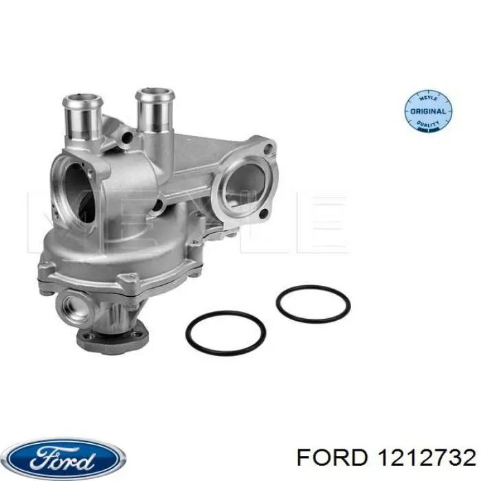 Помпа водяная, (насос) охлаждения, в сборе с корпусом Ford 1212732 цена, от 34.87 USD